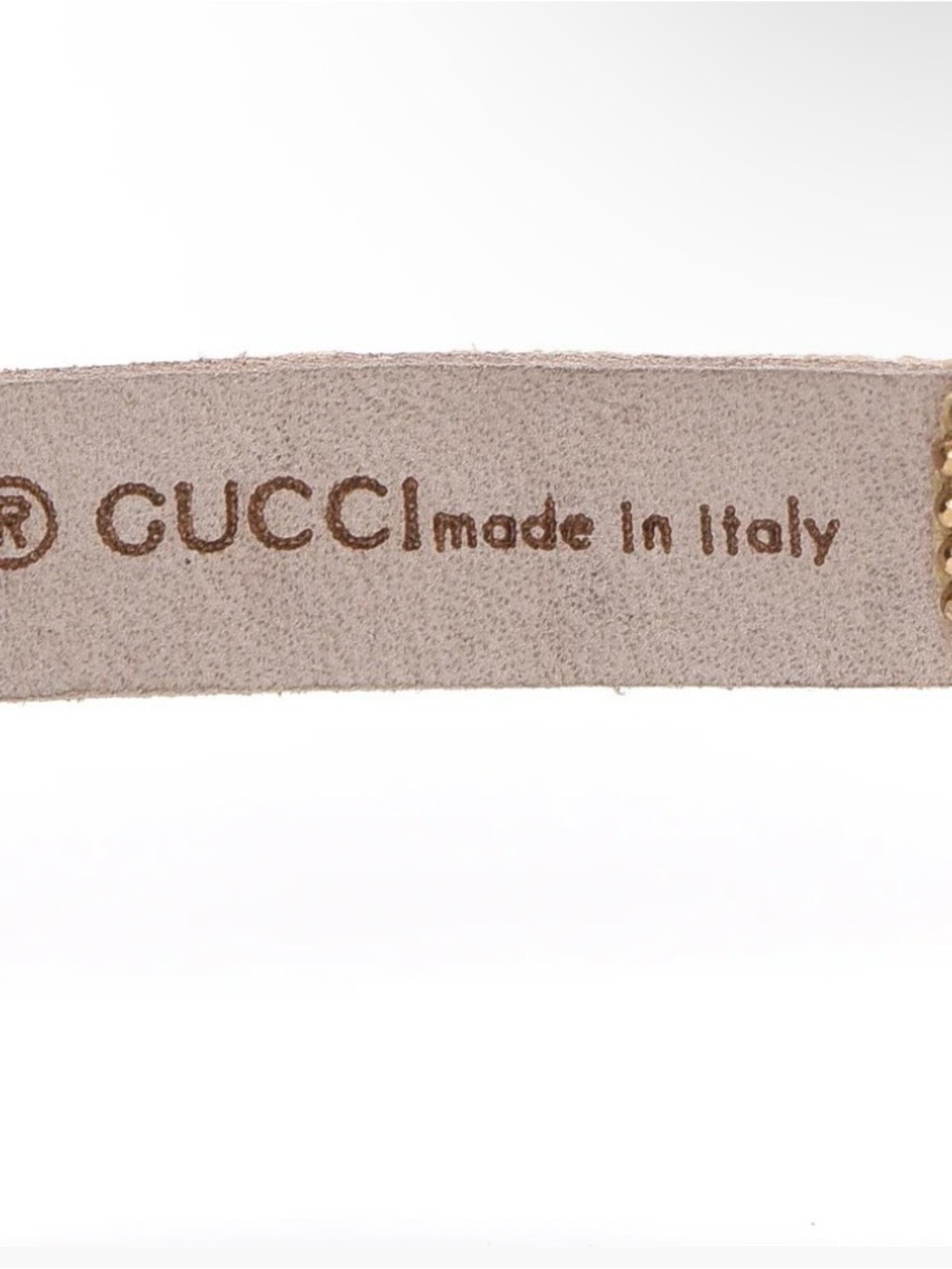 Gucci Multicolor Crystal Butterfly Bracelet in Gold-Tone - Picture 7 of 7